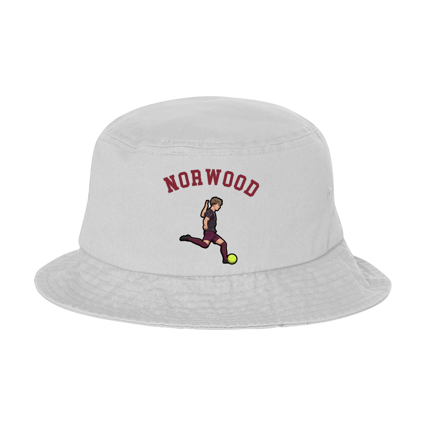 Bucket Cap — Shirsey Arch in White