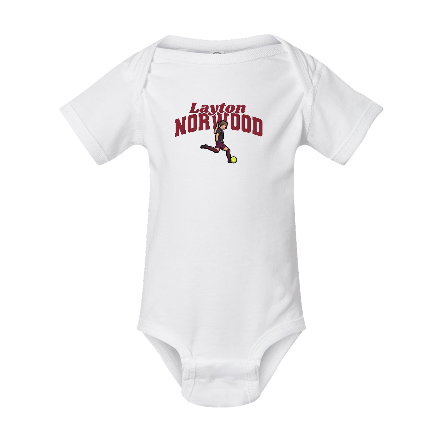 Baby Onesie — Signature Arch in White