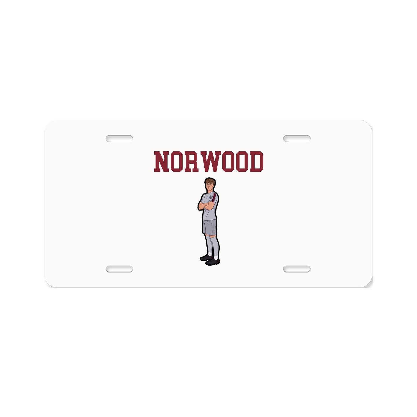 License Plate — Shirsey in Classic