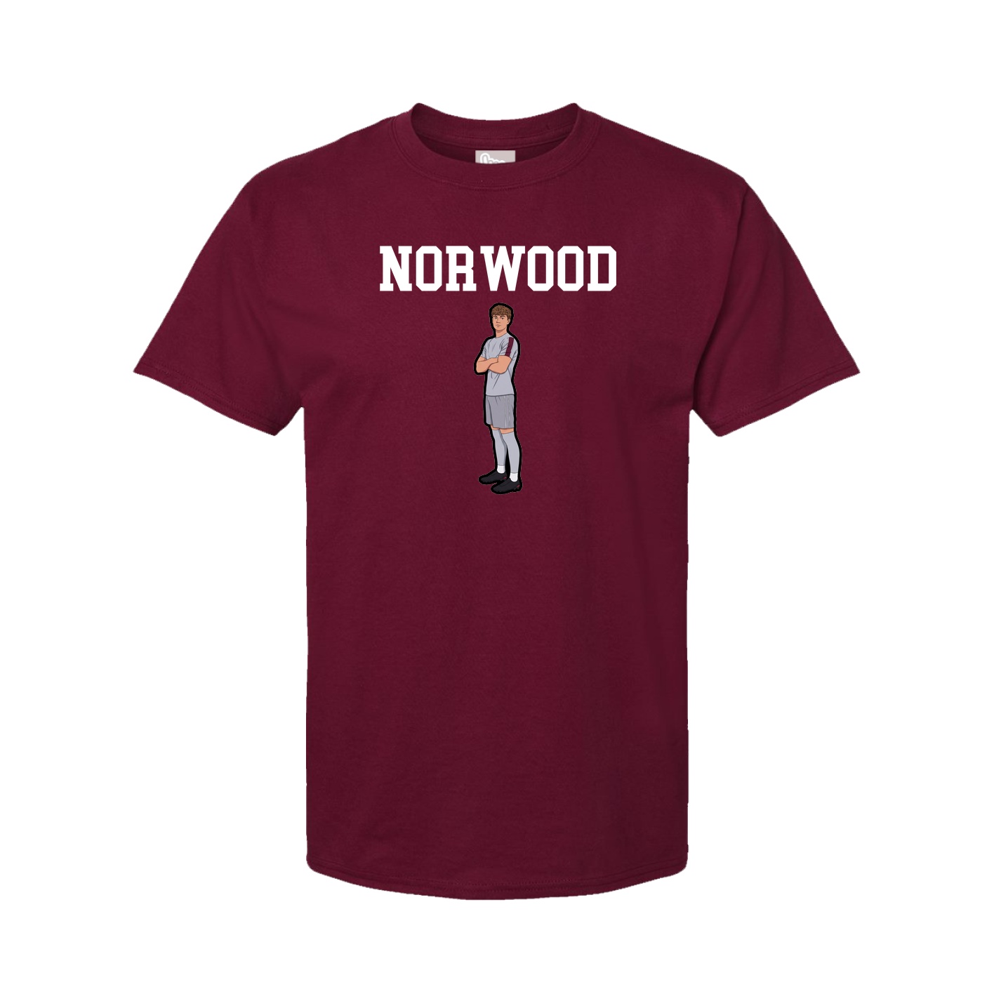 Youth Tee — Shirsey in Cardinal