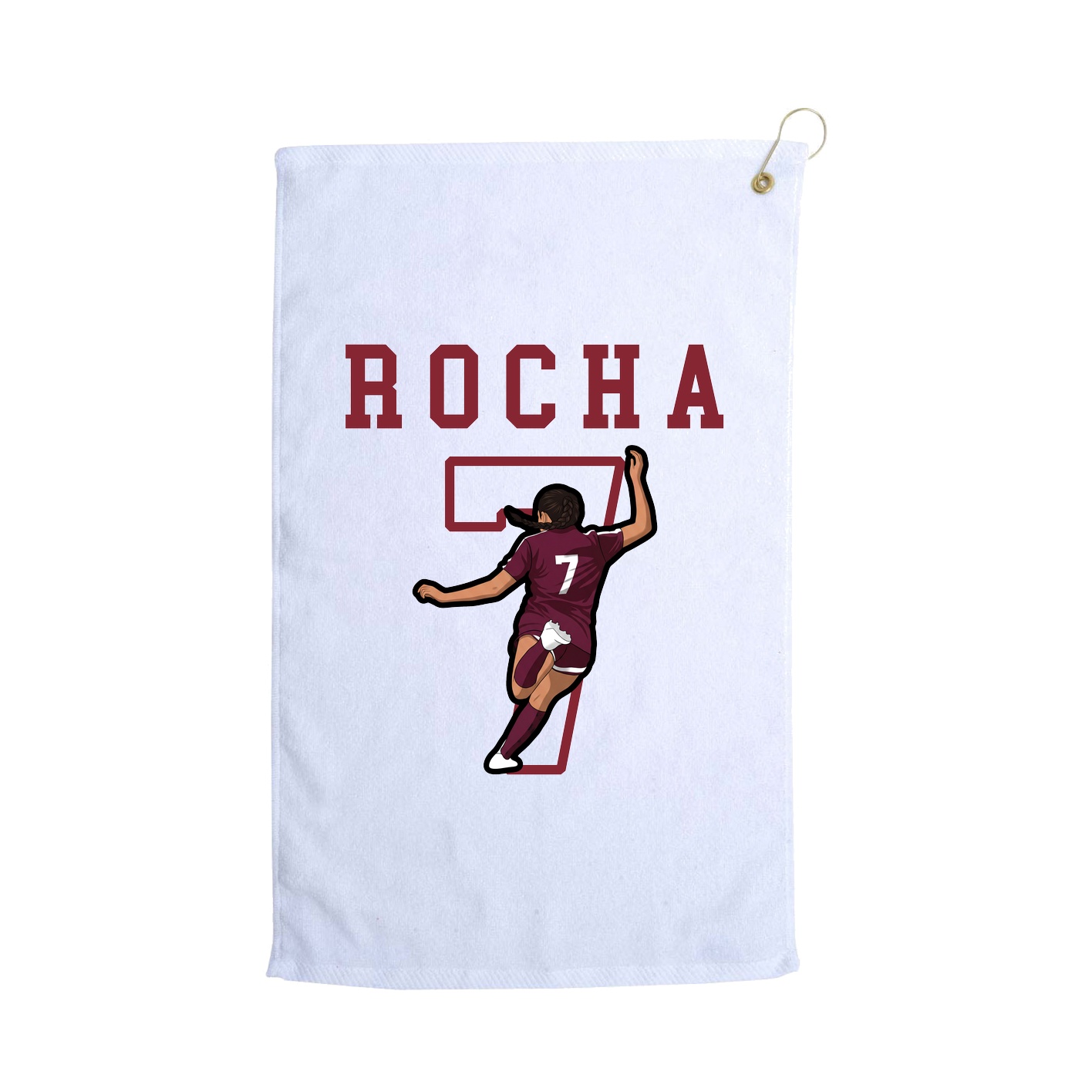 Golf Towel — Shirsey in White