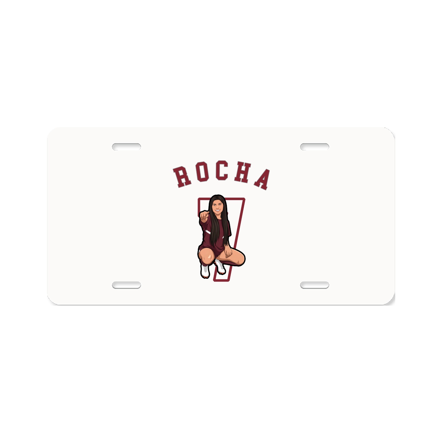 License Plate — Shirsey Arch in Classic