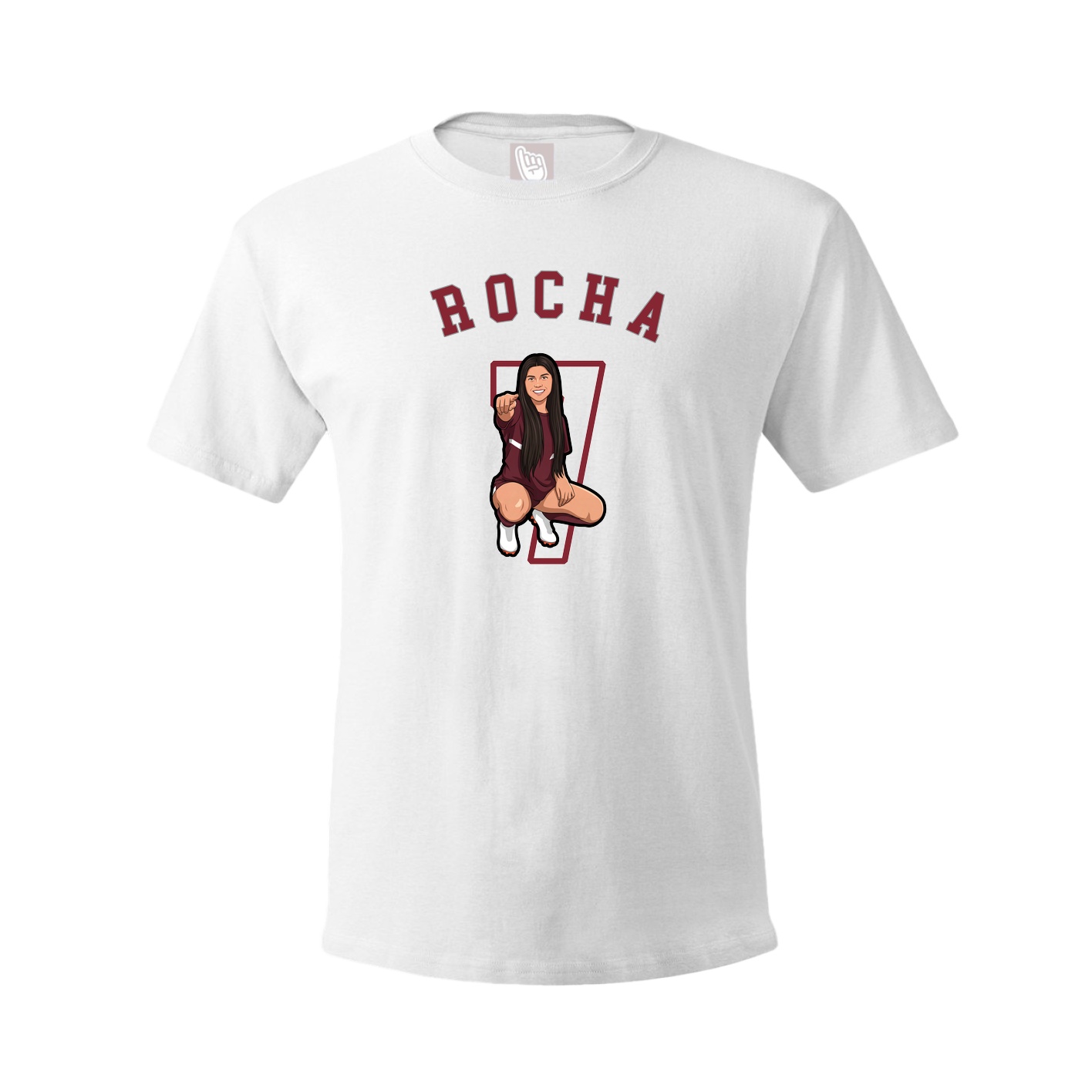 Tee — Shirsey Arch in White