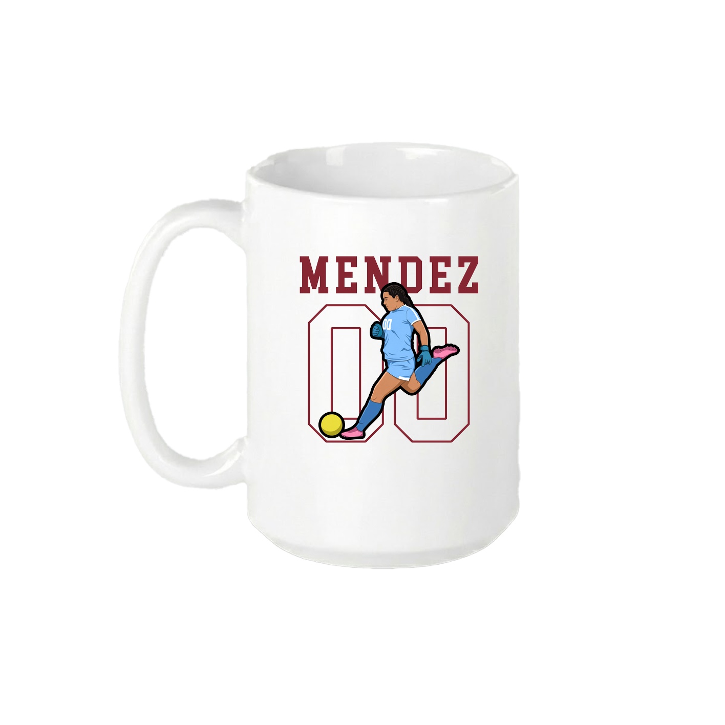 15oz Coffee Mug — Shirsey in White