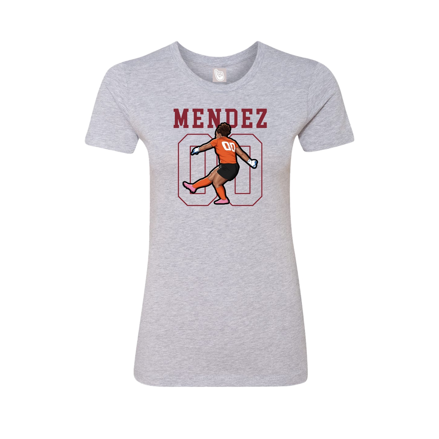 Fitted Women's Tee — Shirsey in Grey