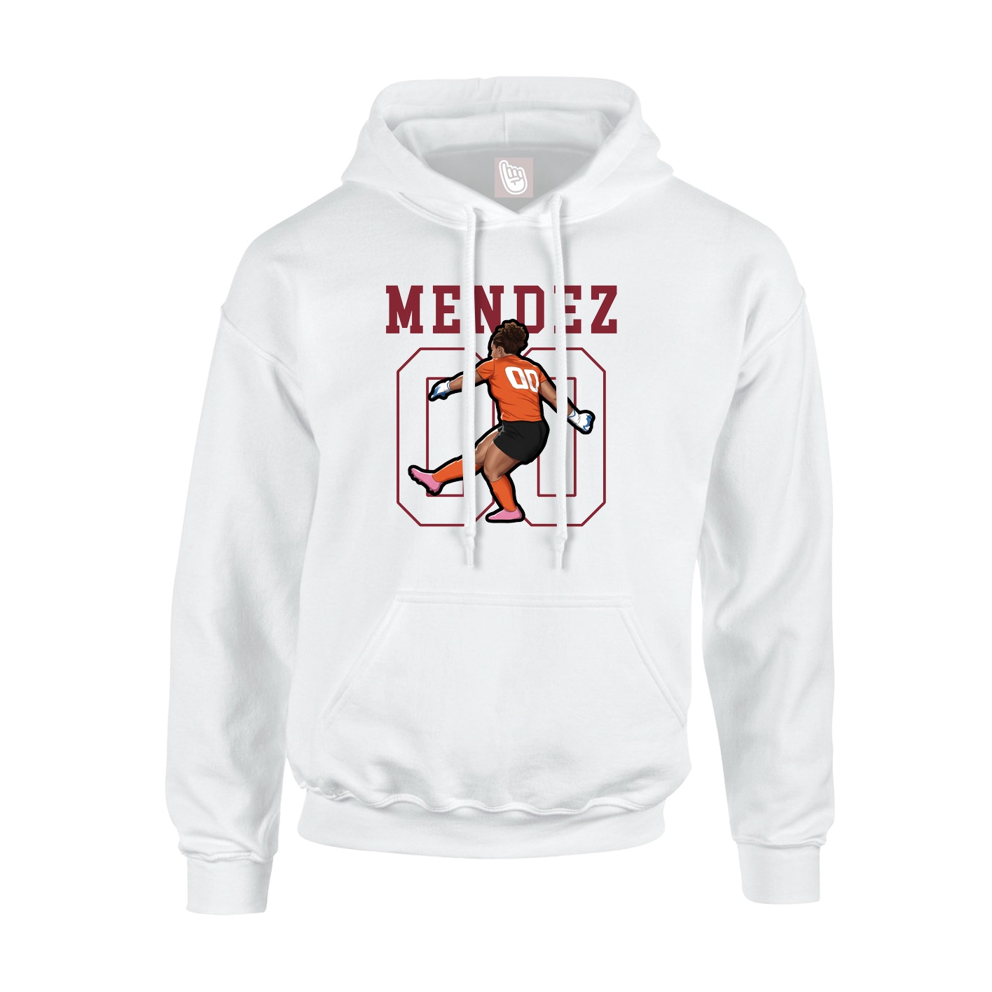 Hoodie — Shirsey in White