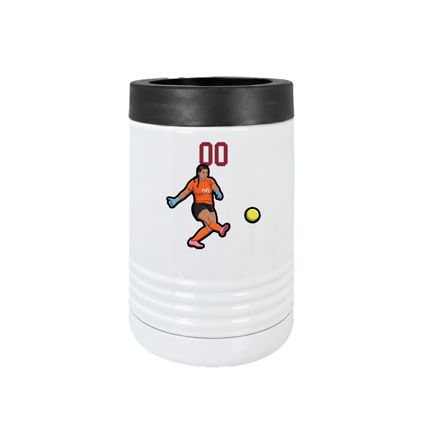 Beverage Holder — Number Top in White