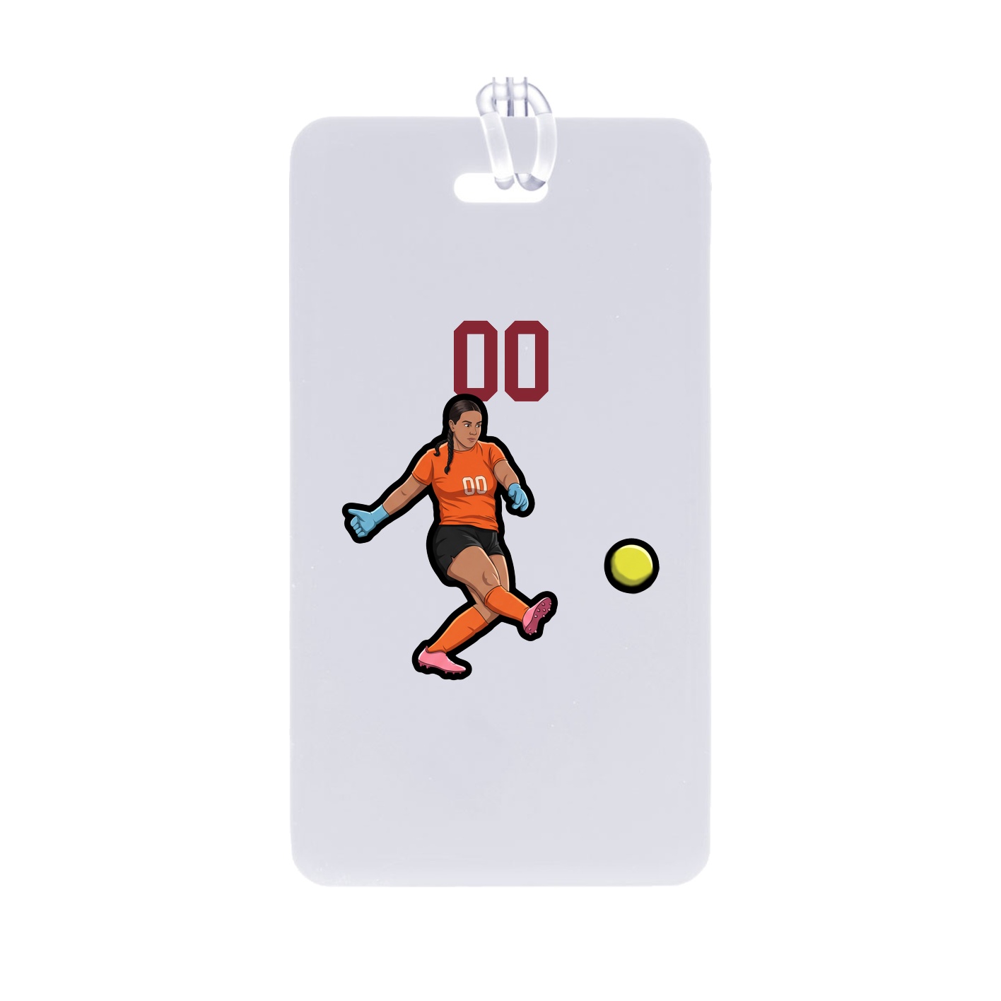 Bag Tag — Number Top in Classic