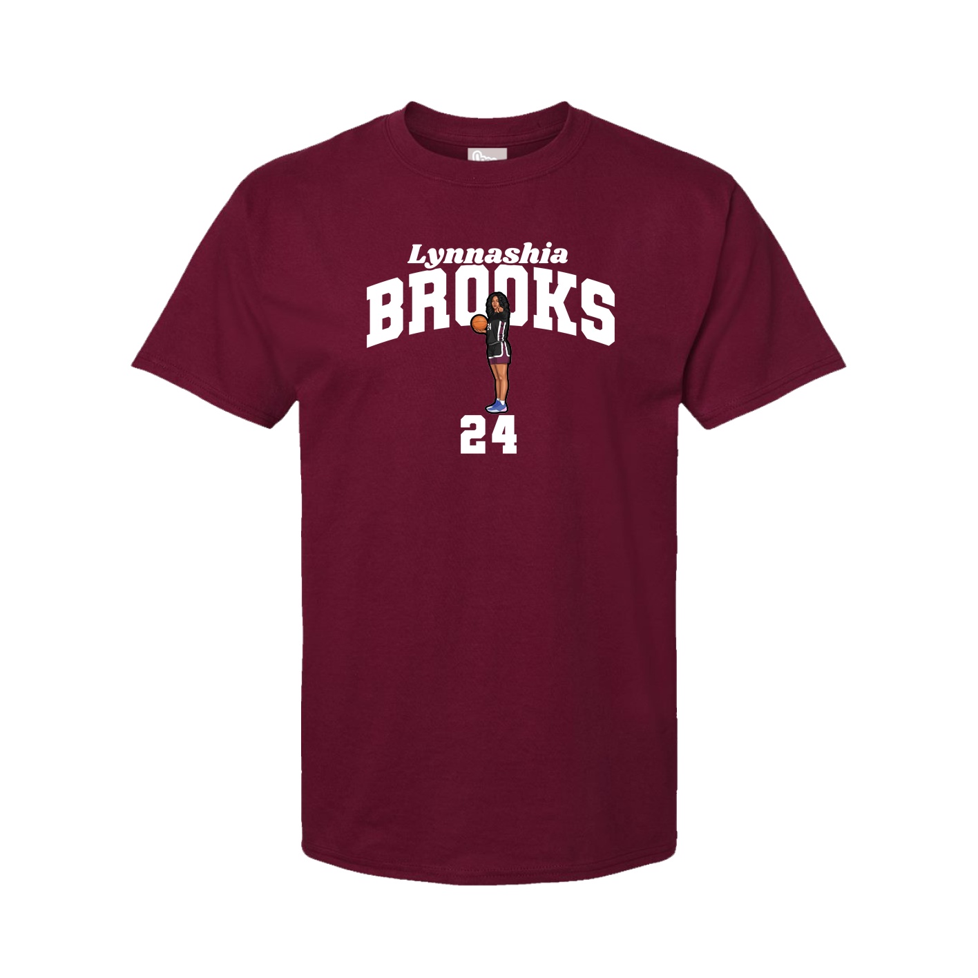 Youth Tee — Signature Arch in Cardinal