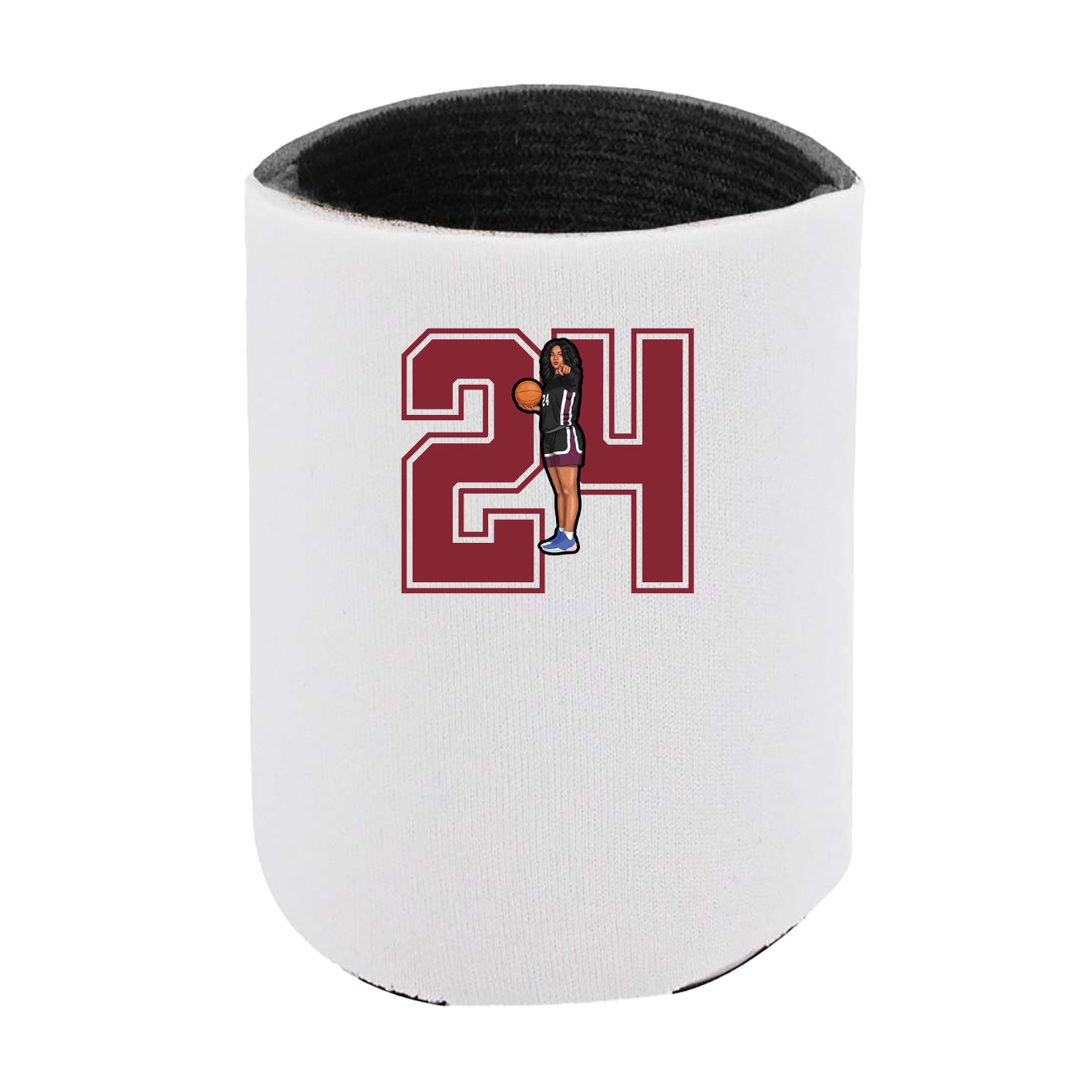 Can Holder — Number in White