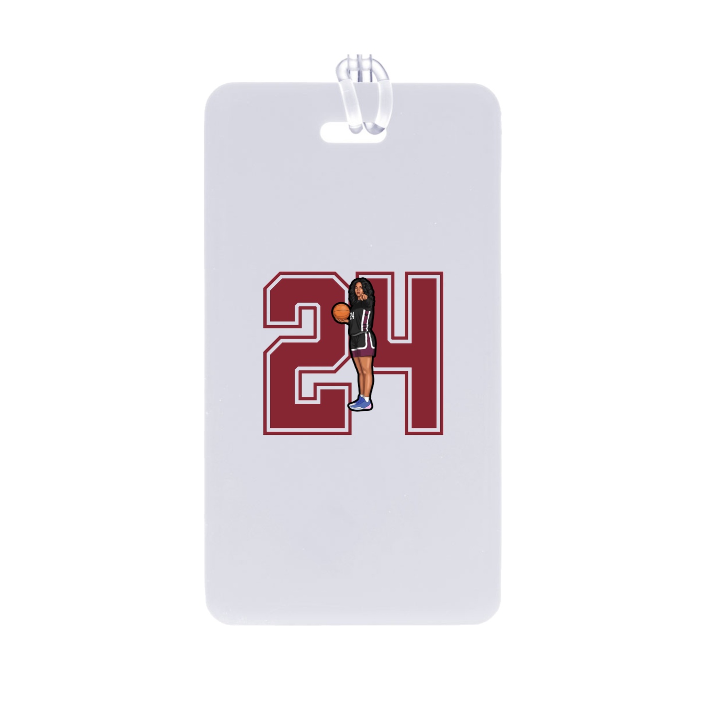 Bag Tag — Number in Classic