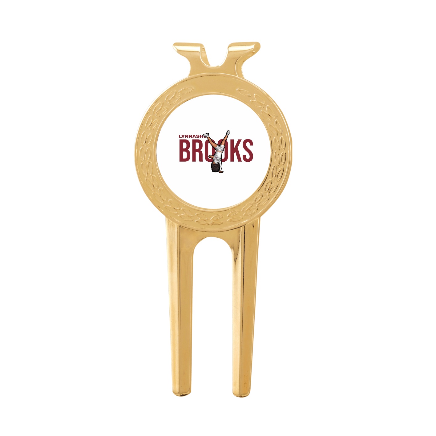 Divot Tool with Ball Marker — Player Name in Classic