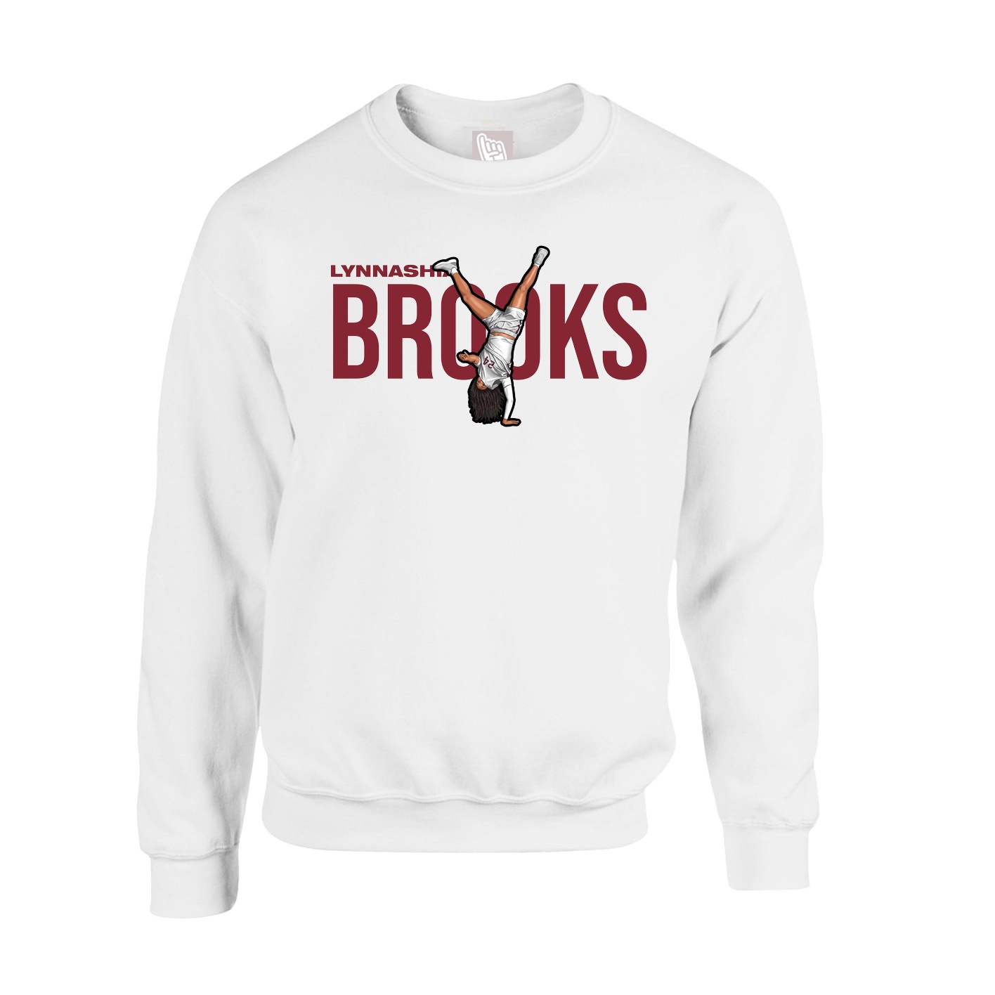 Fleece Crew — Player Name in White