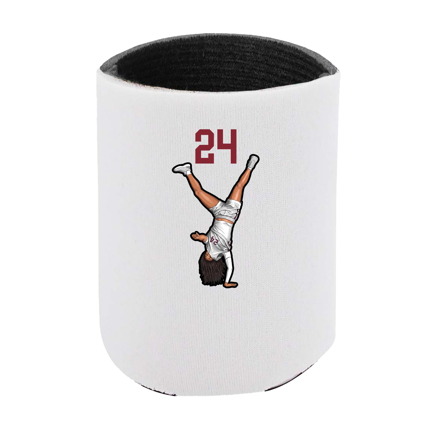 Can Holder — Number Top in White