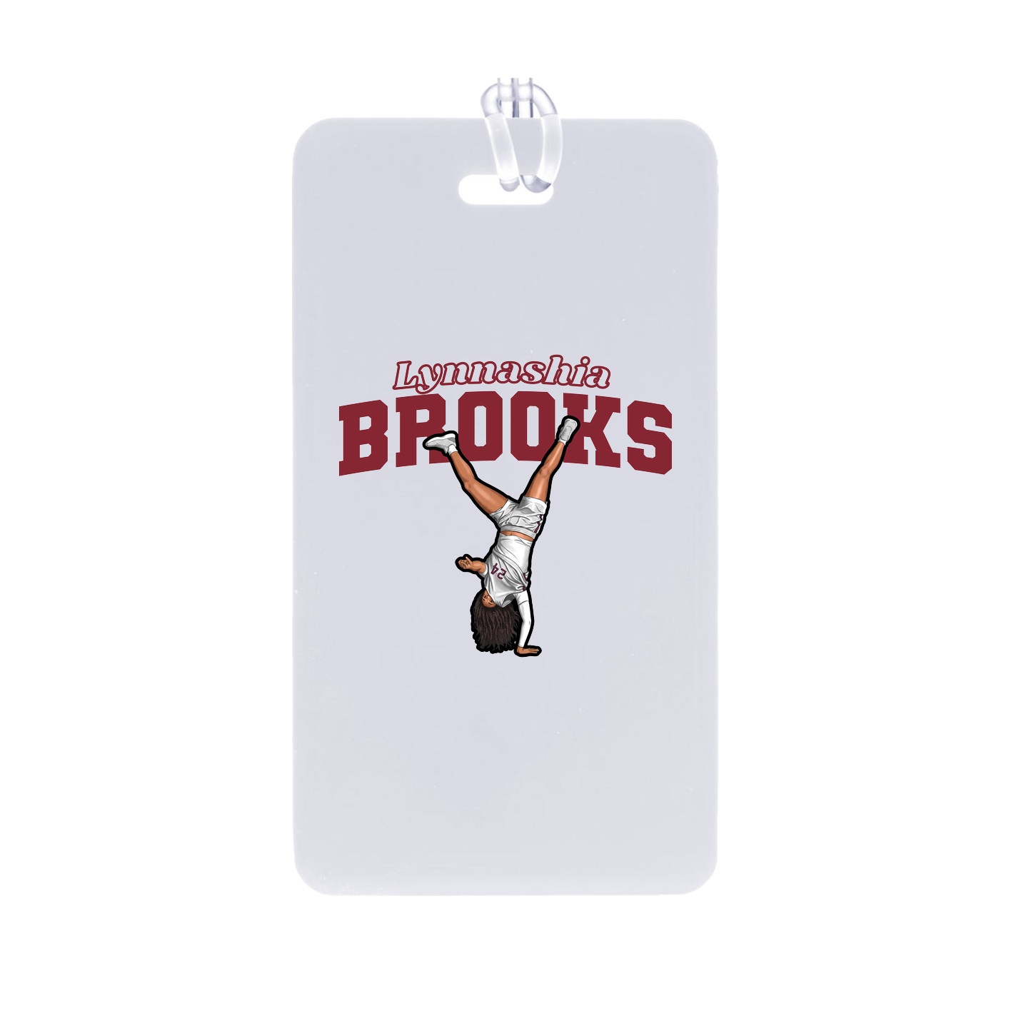 Bag Tag — Name Arch in Classic