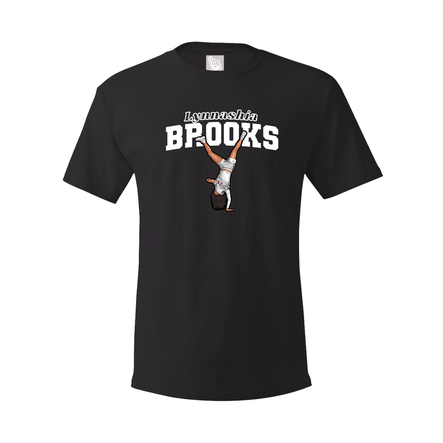 Youth Tee — Name Arch in Black