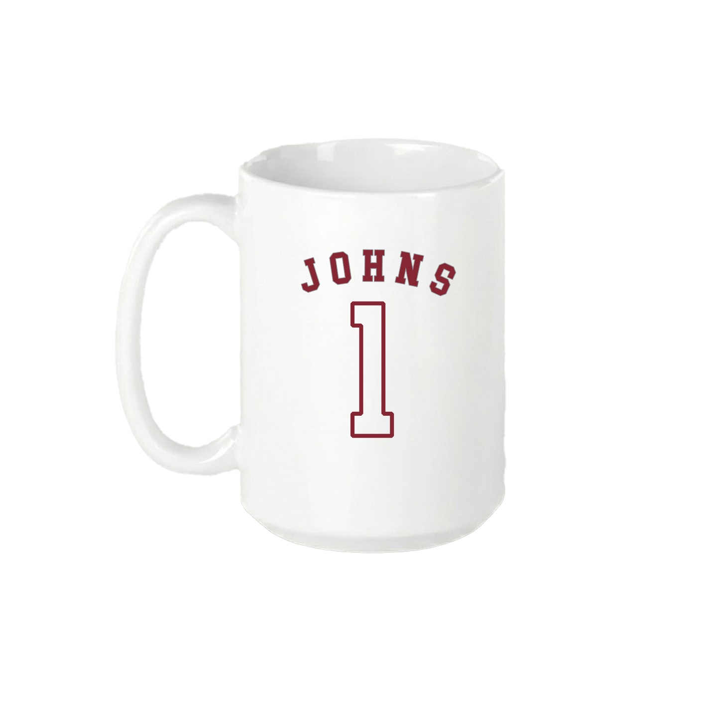 15oz Coffee Mug — Shirsey Arch in White