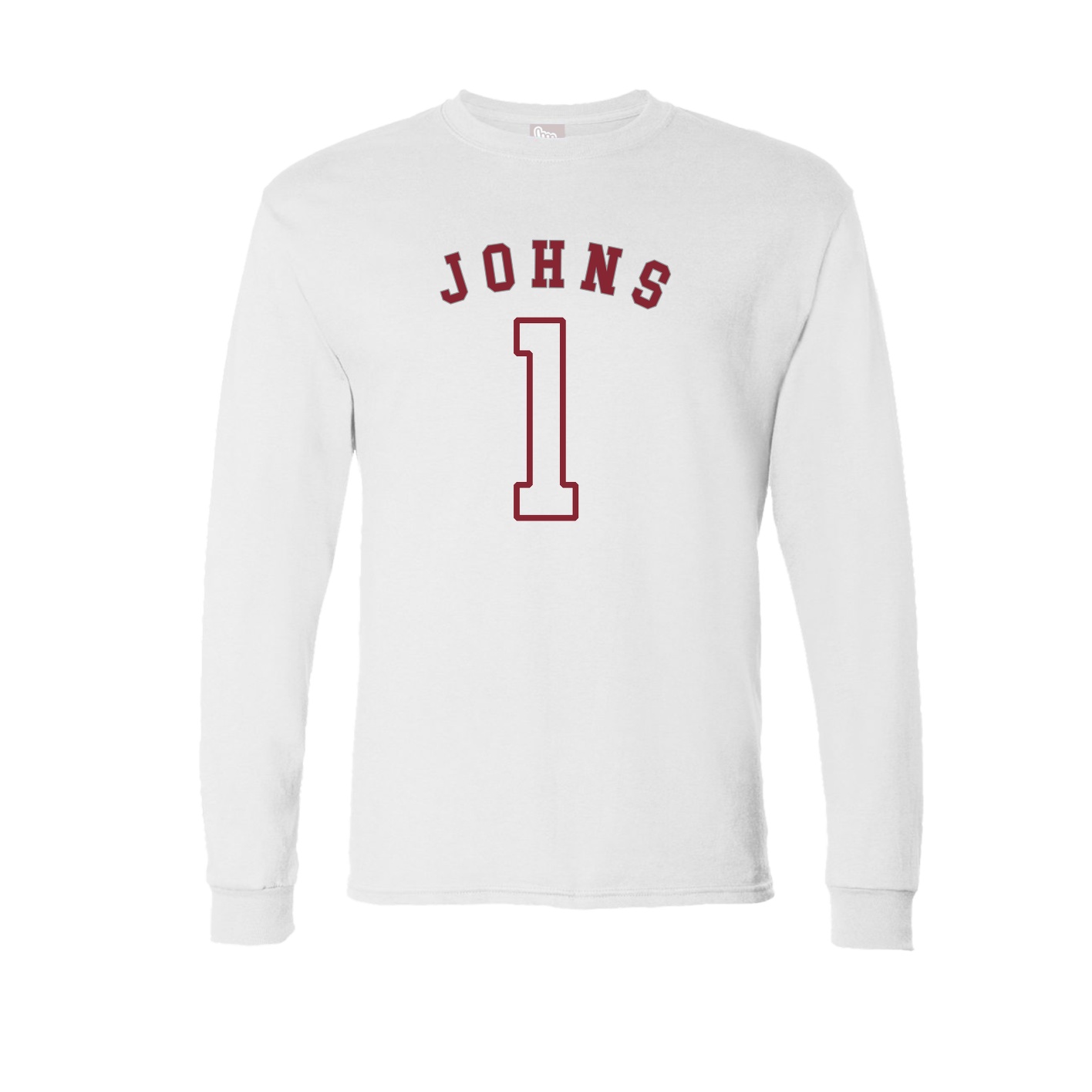 Long Sleeve Tee — Shirsey Arch in White