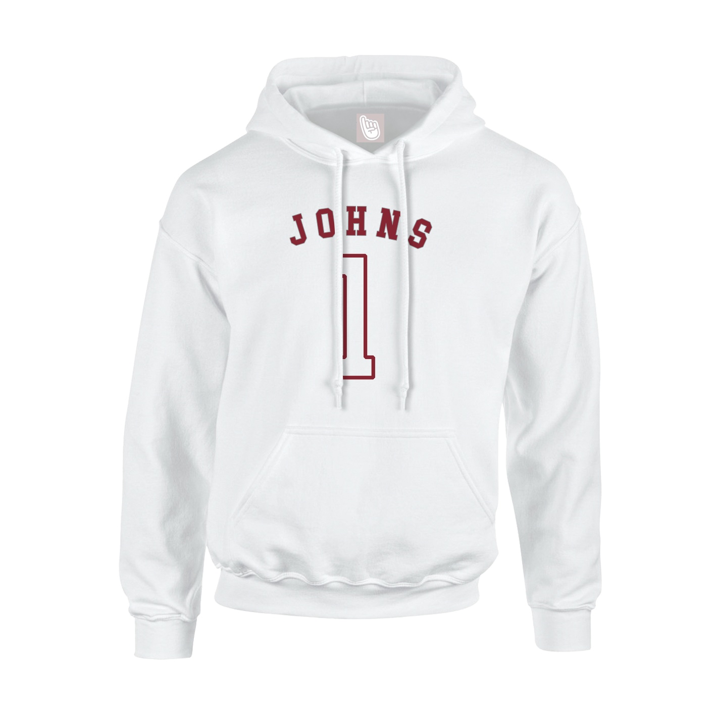 Youth Hoodie — Shirsey Arch in White