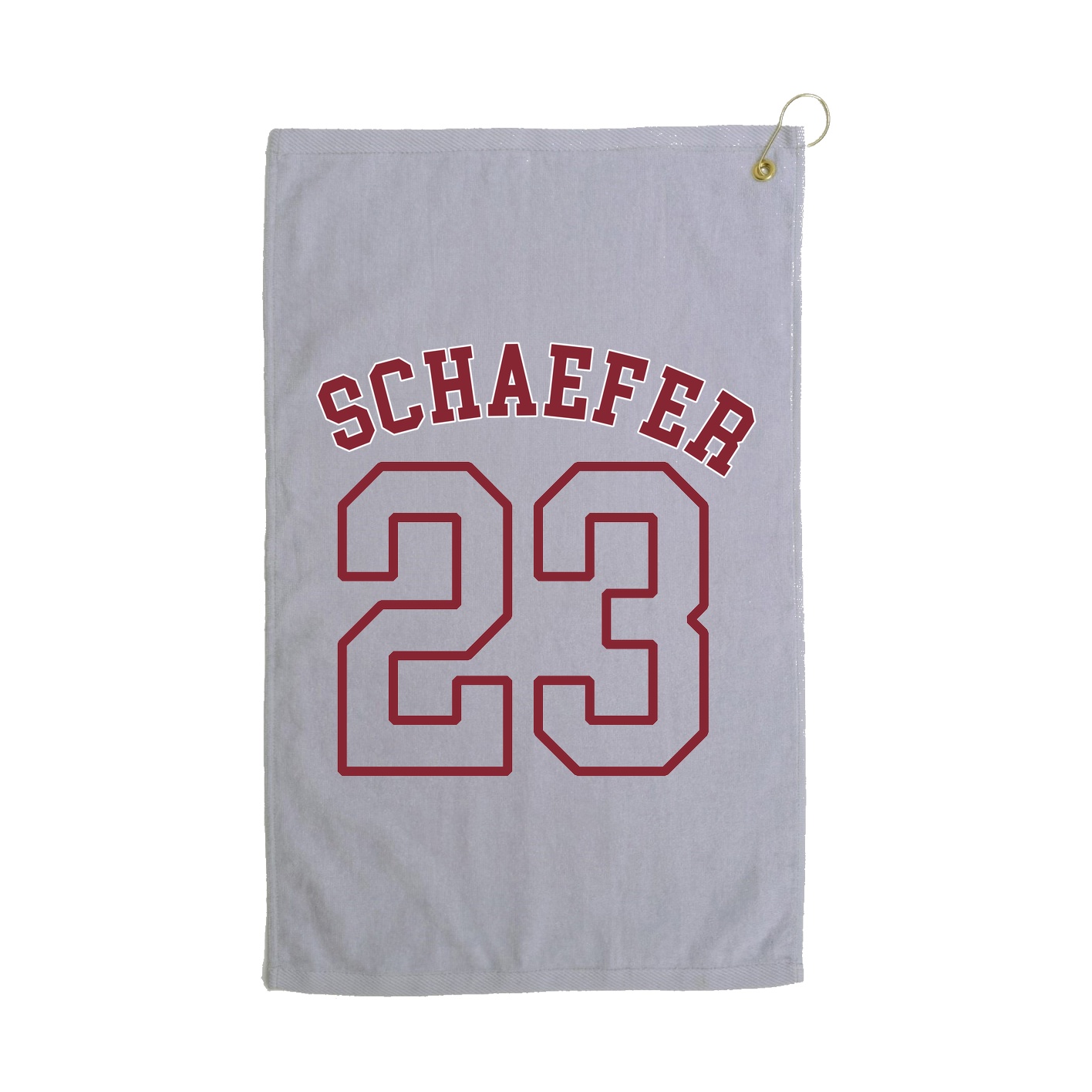 Golf Towel — Shirsey Arch in Grey