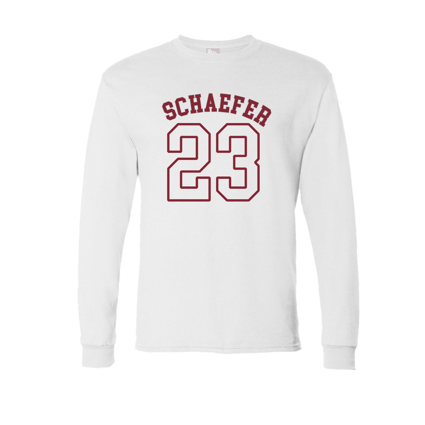 Long Sleeve Tee — Shirsey Arch in White