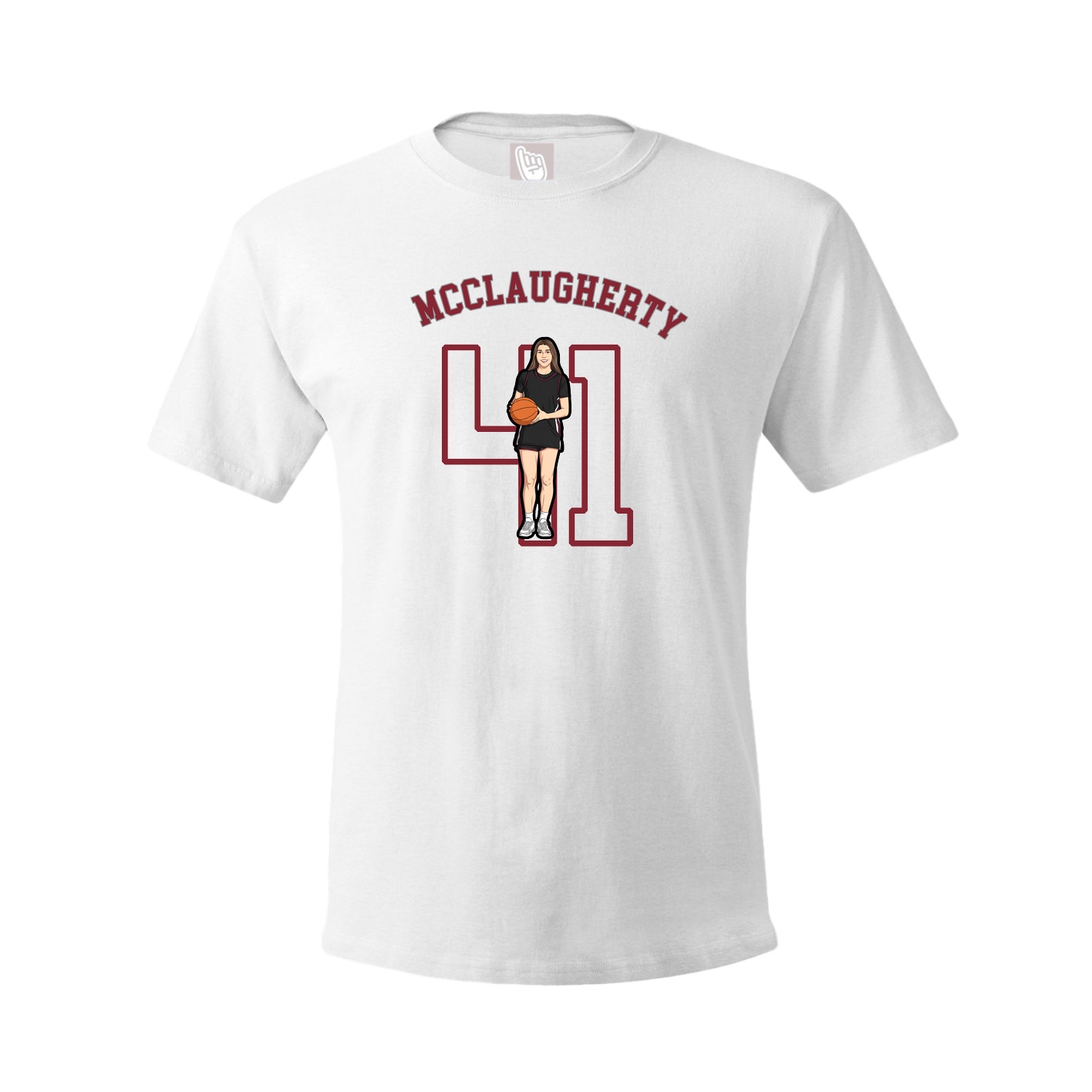 Tee — Shirsey Arch in White