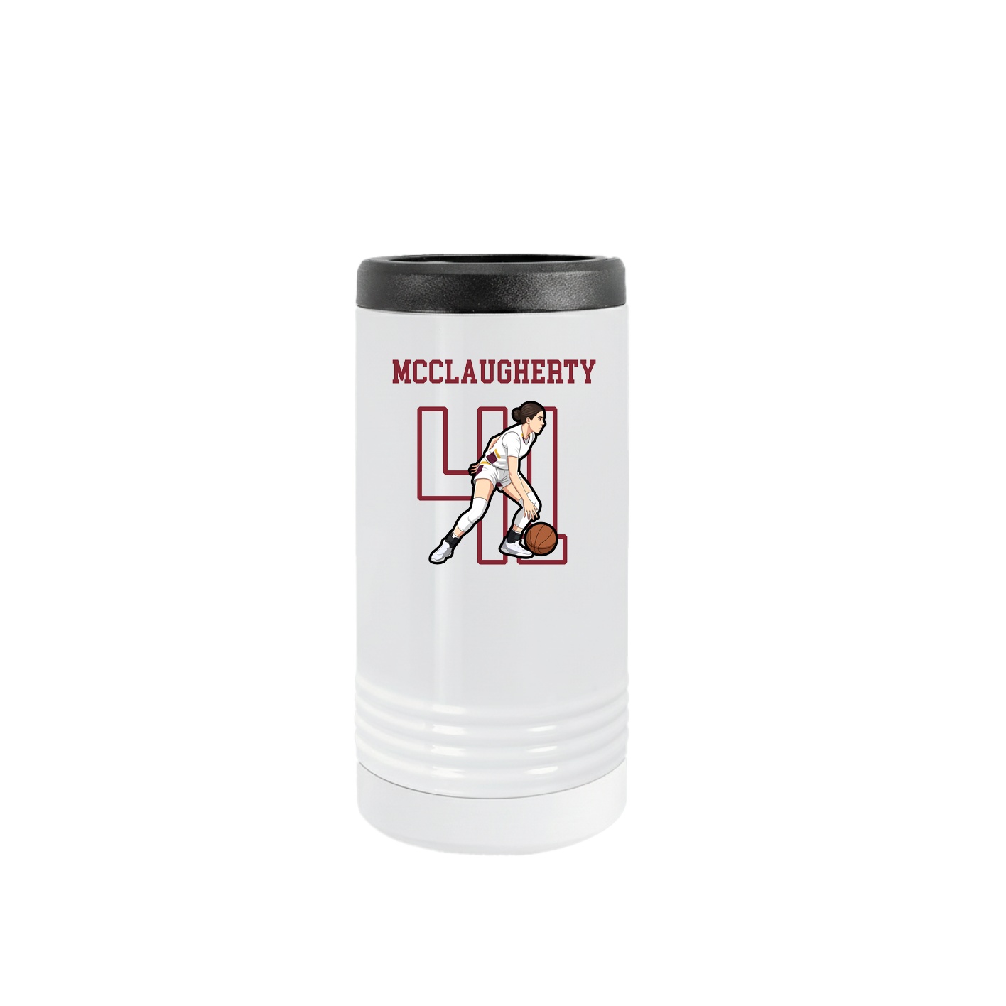 Slim Beverage Holder — Shirsey in White
