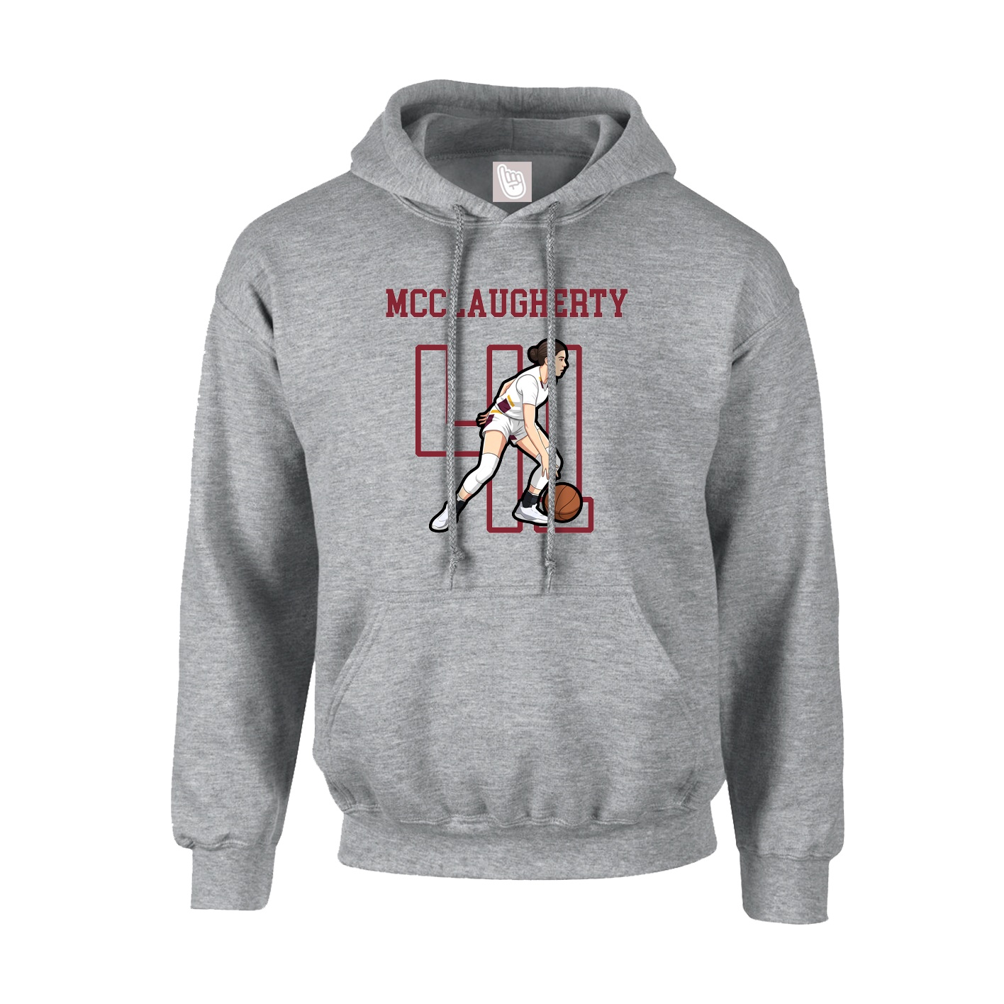 Hoodie — Shirsey in Grey