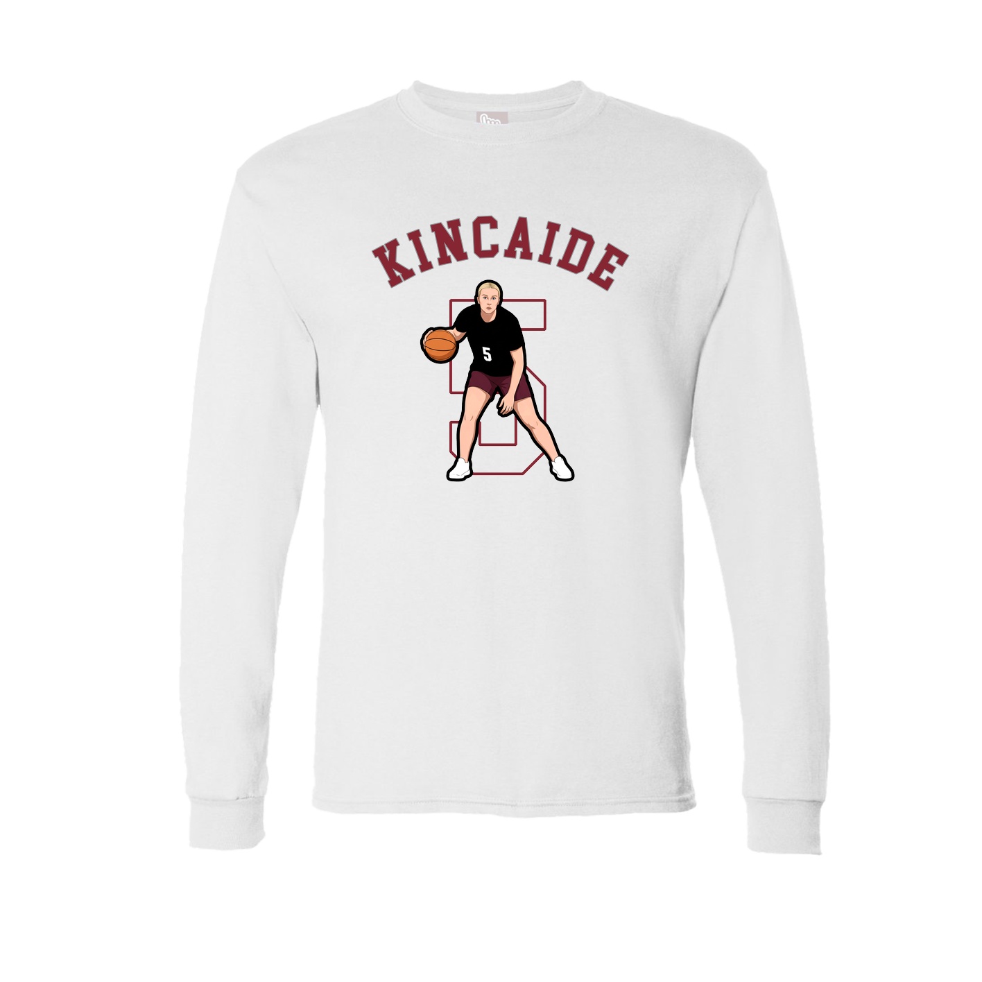 Long Sleeve Tee — Shirsey Arch in White