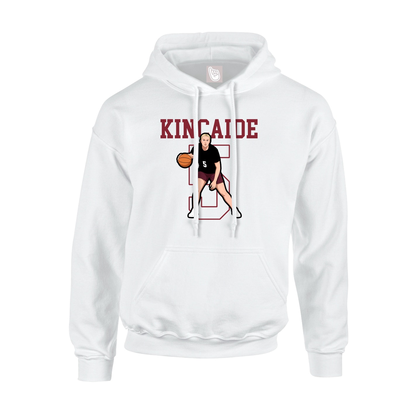 Youth Hoodie — Shirsey in White