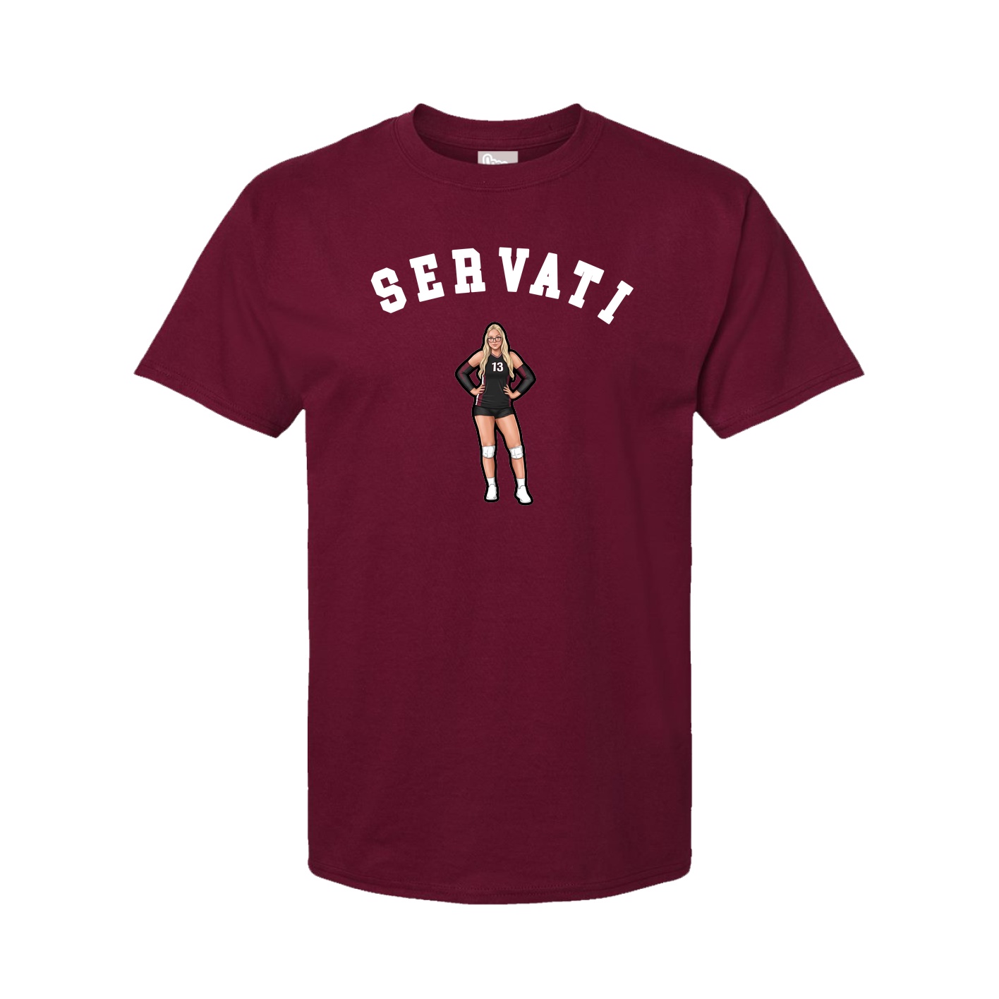 Youth Tee — Shirsey Arch in Cardinal