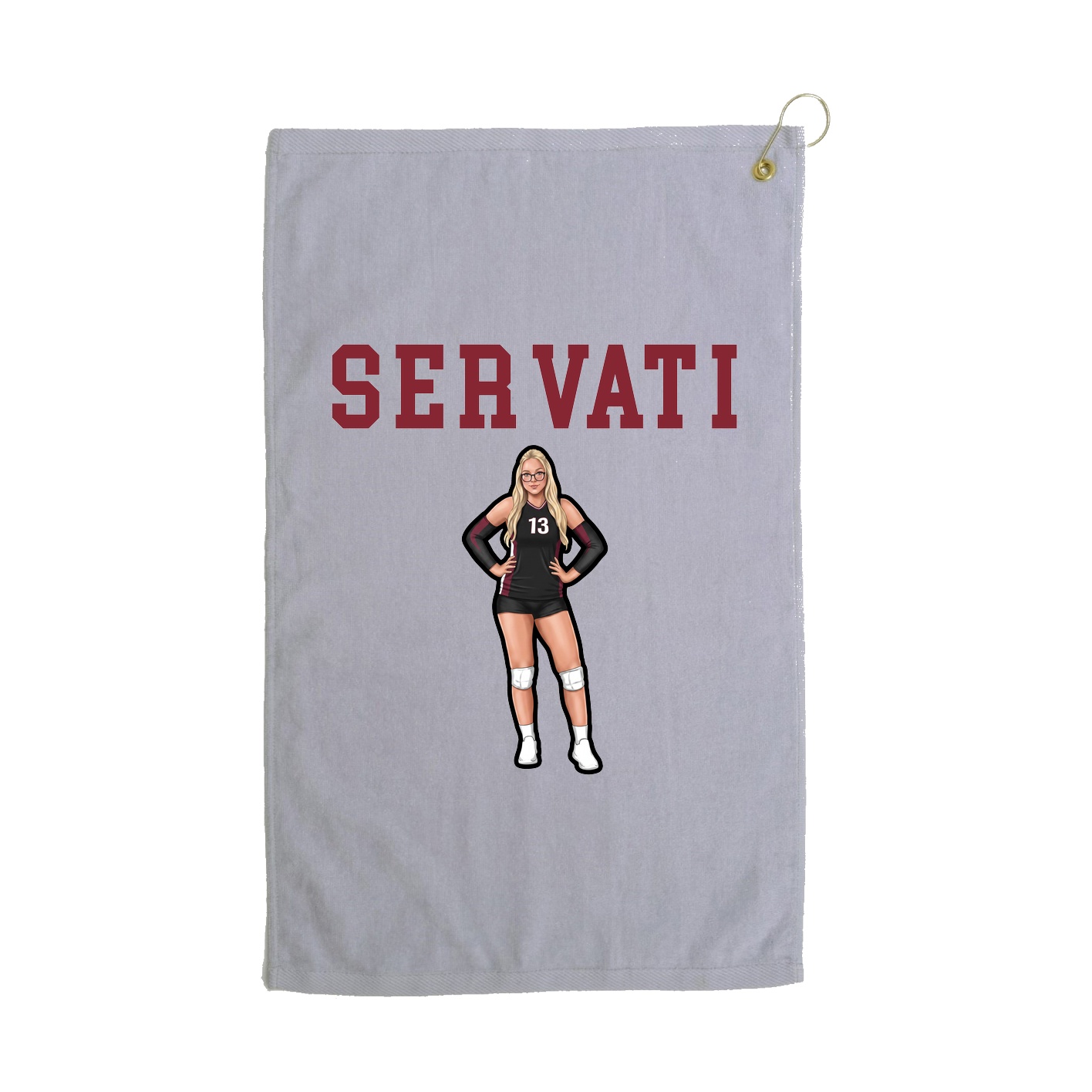 Golf Towel — Shirsey in Grey