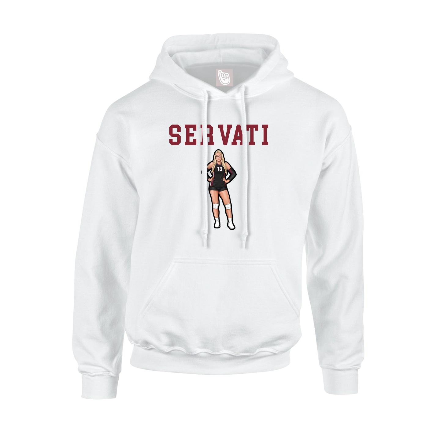 Youth Hoodie — Shirsey in White