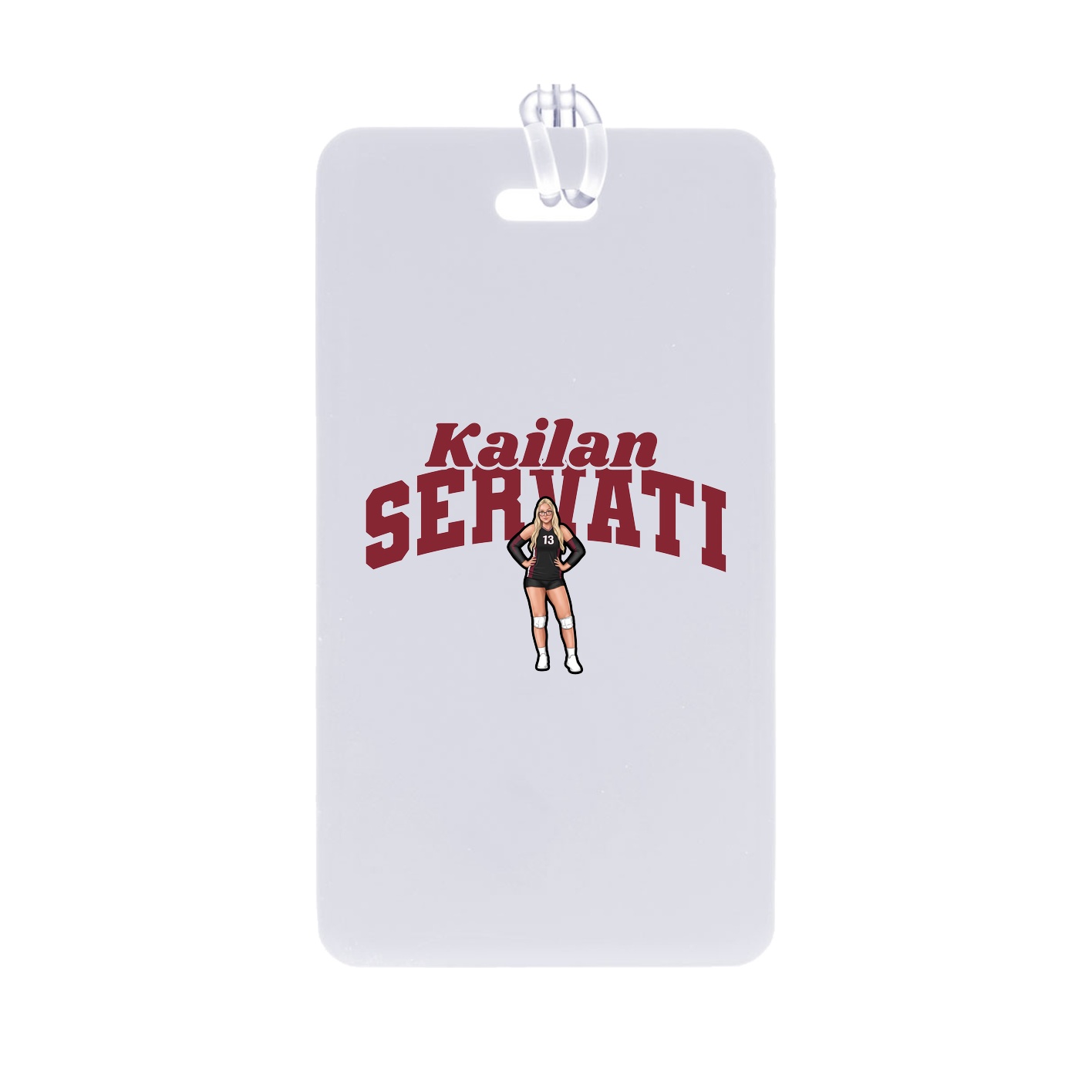 Bag Tag — Signature Arch in Classic