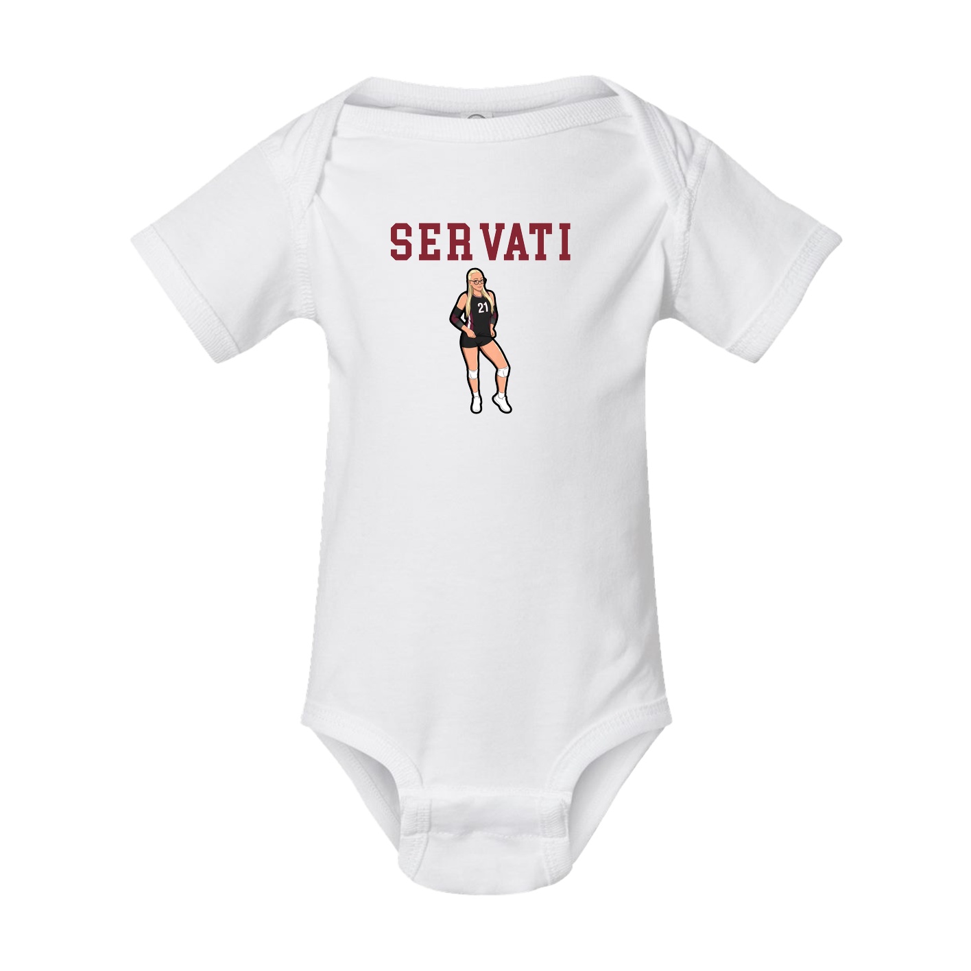 Baby Onesie — Shirsey in White