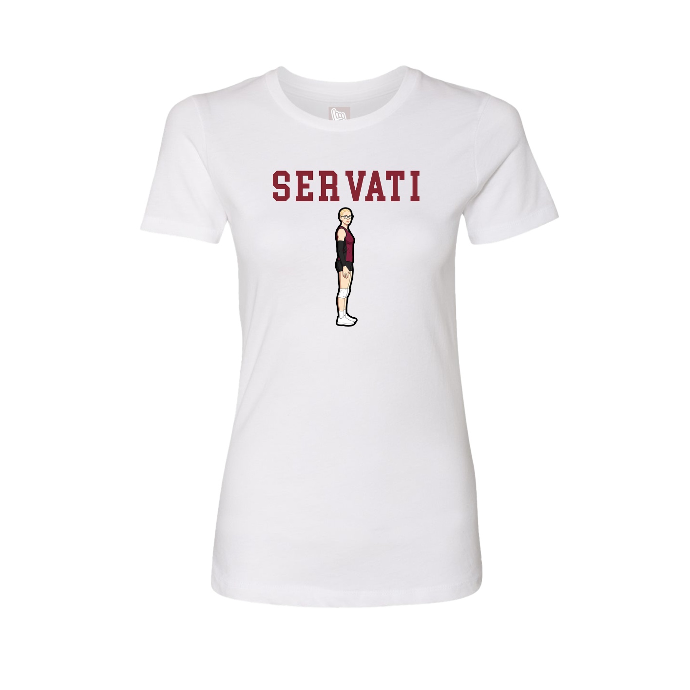 Fitted Women's Tee — Shirsey in White