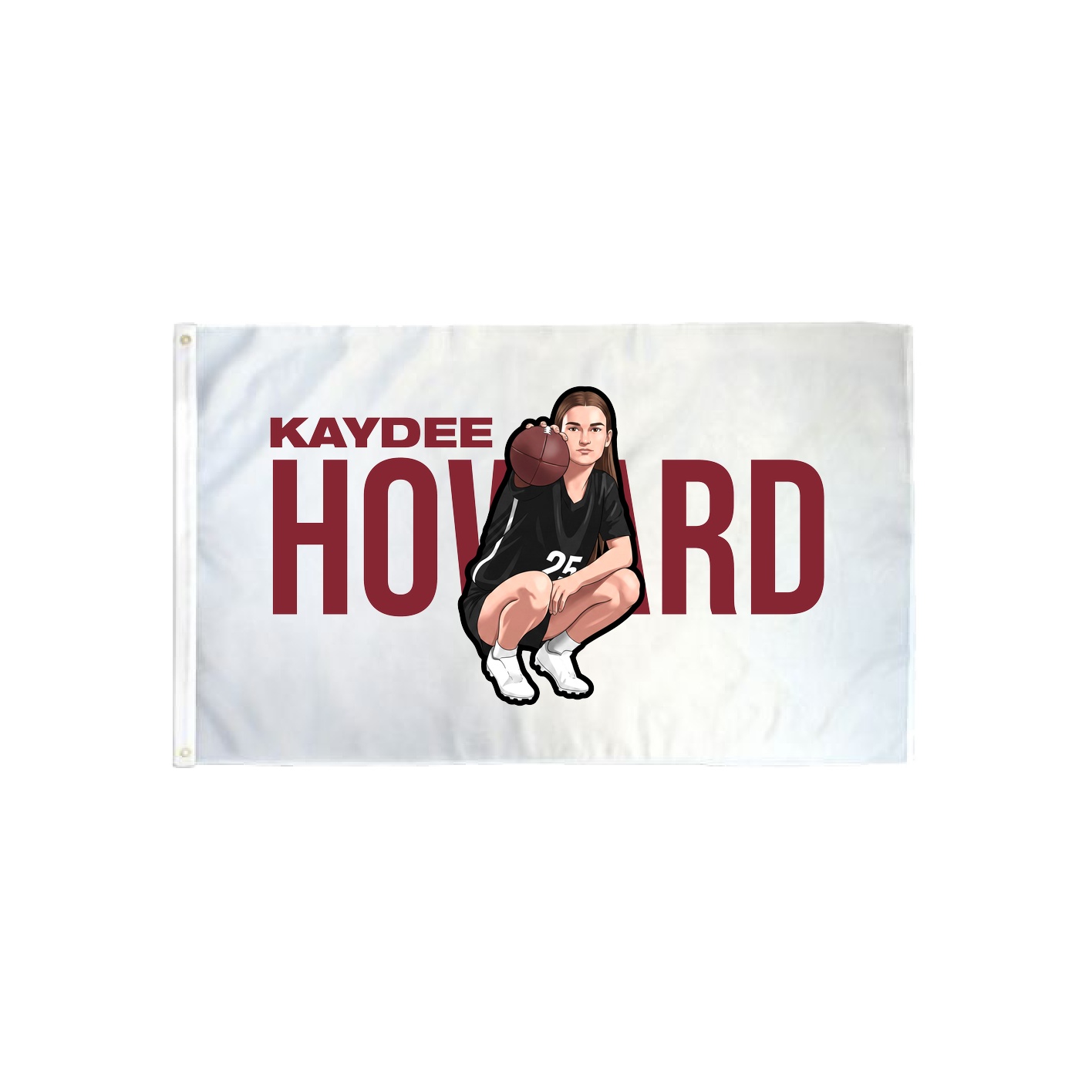 3x5 Flag — Player Name in Classic