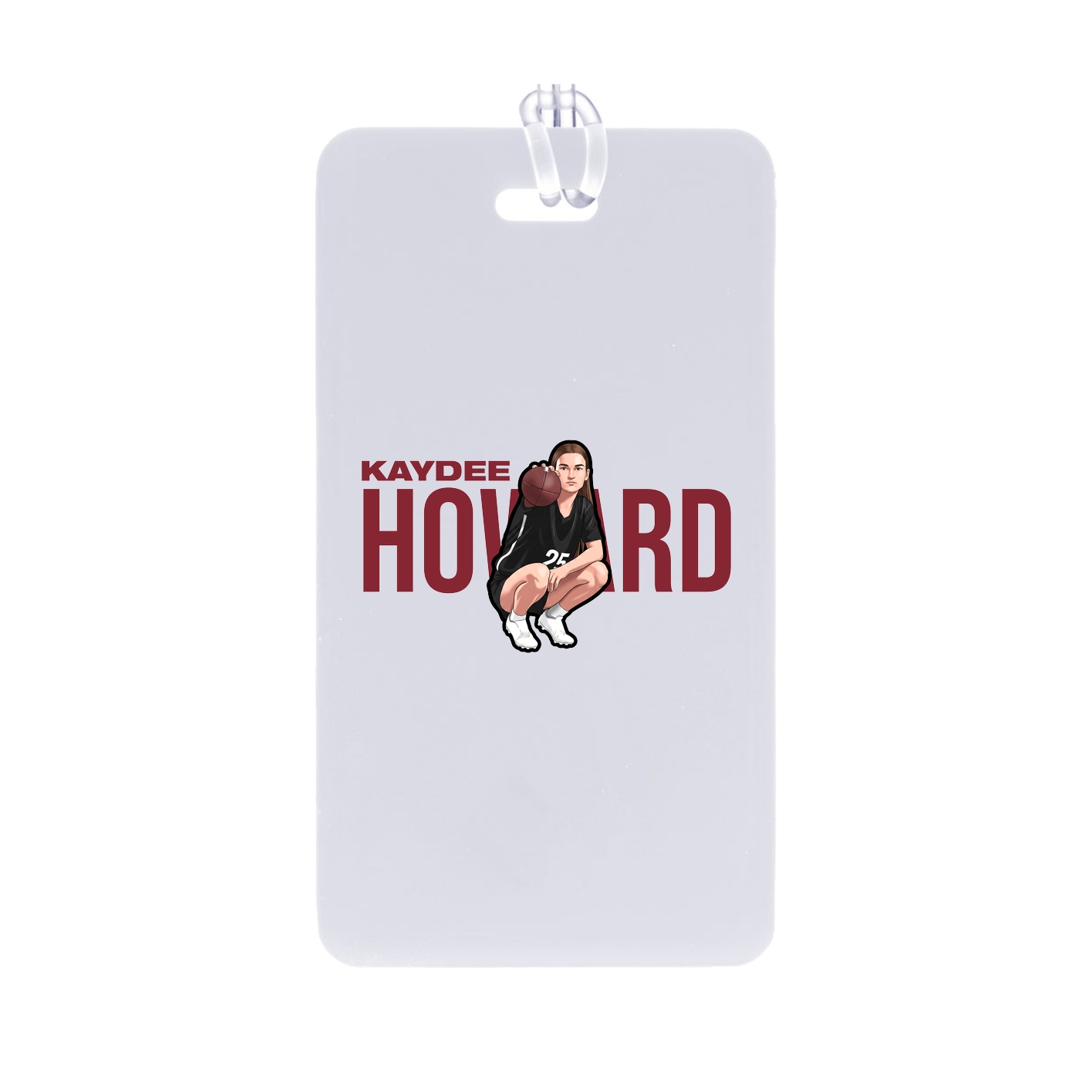Bag Tag — Player Name in Classic