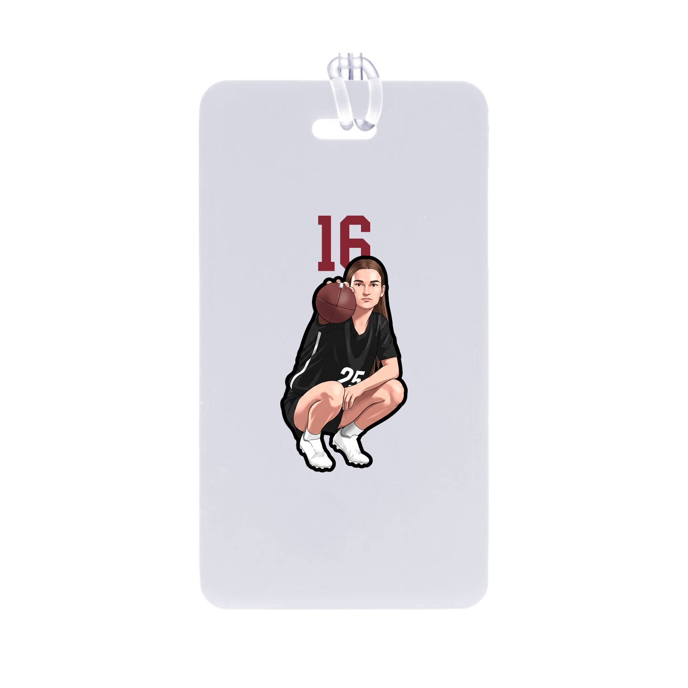 Bag Tag — Number Top in Classic