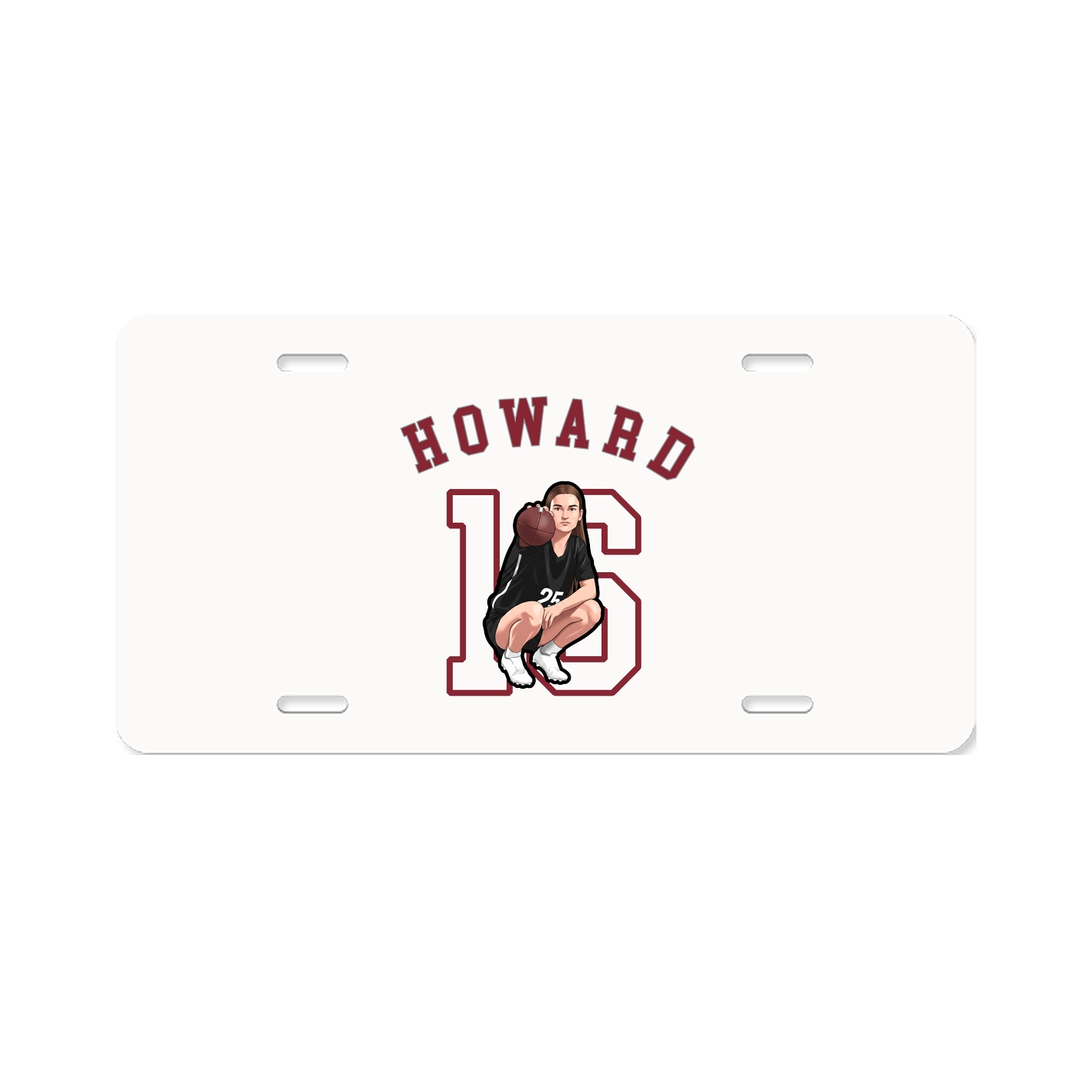 License Plate — Shirsey Arch in Classic