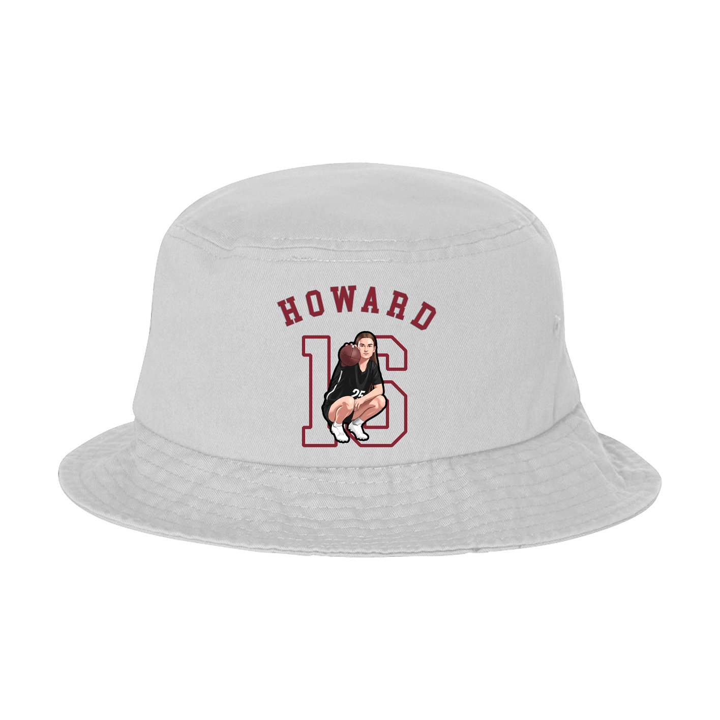 Bucket Cap — Shirsey Arch in White