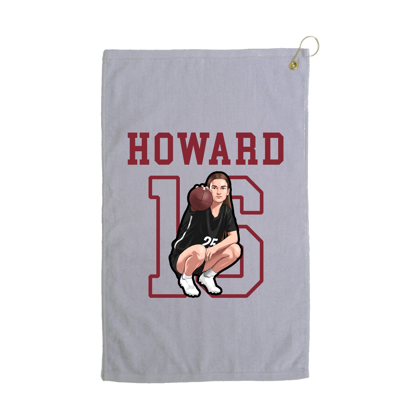 Golf Towel — Shirsey in Grey