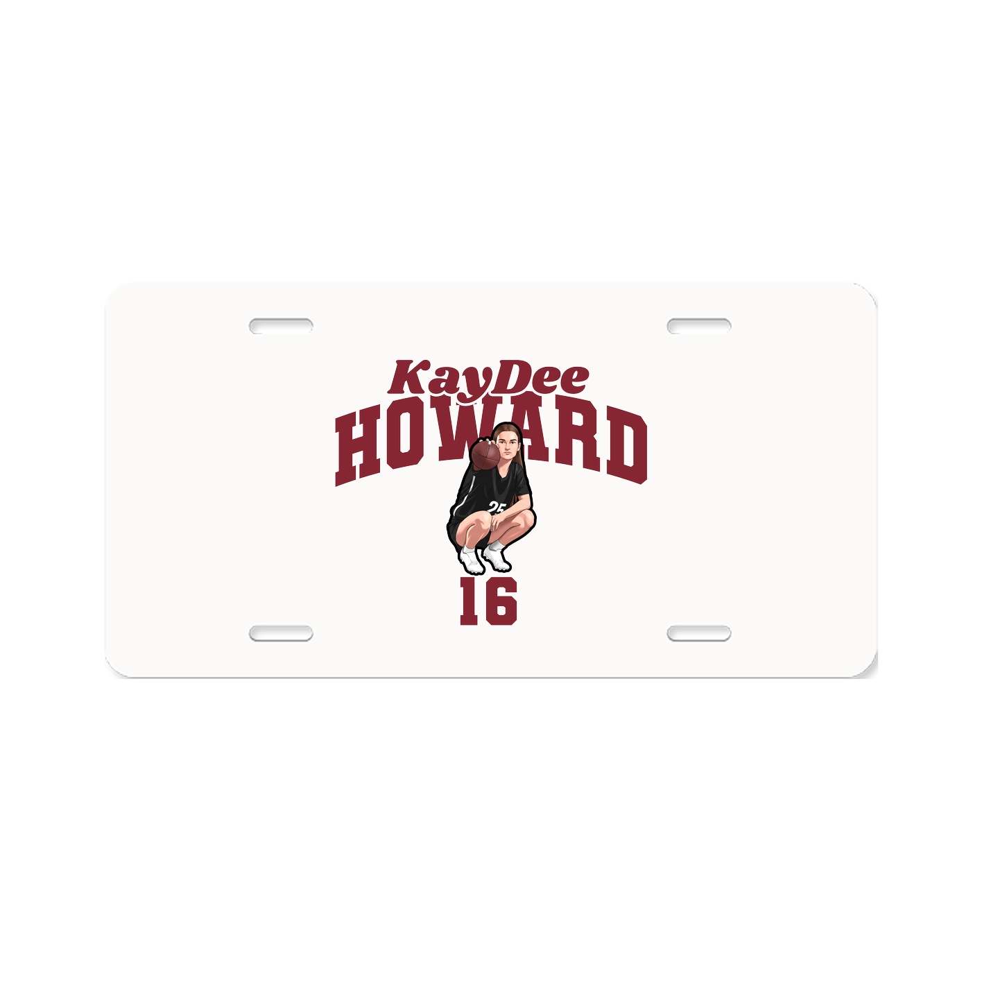 License Plate — Signature Arch in Classic