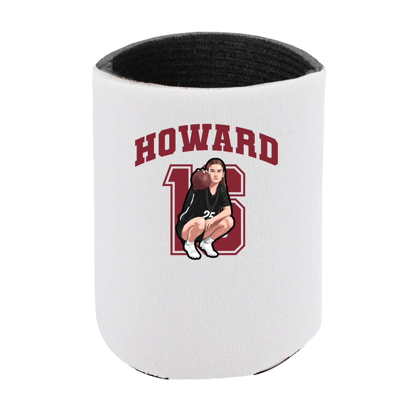 Can Holder — Number in White