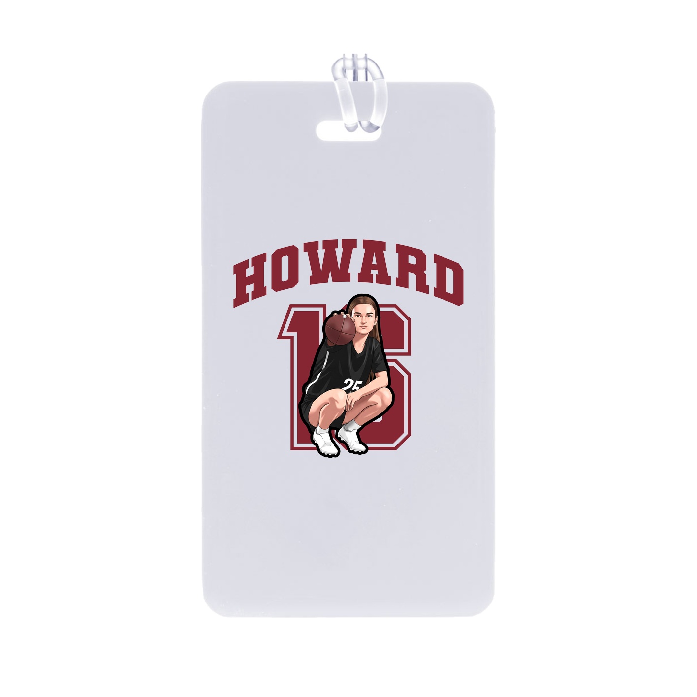 Bag Tag — Number in Classic