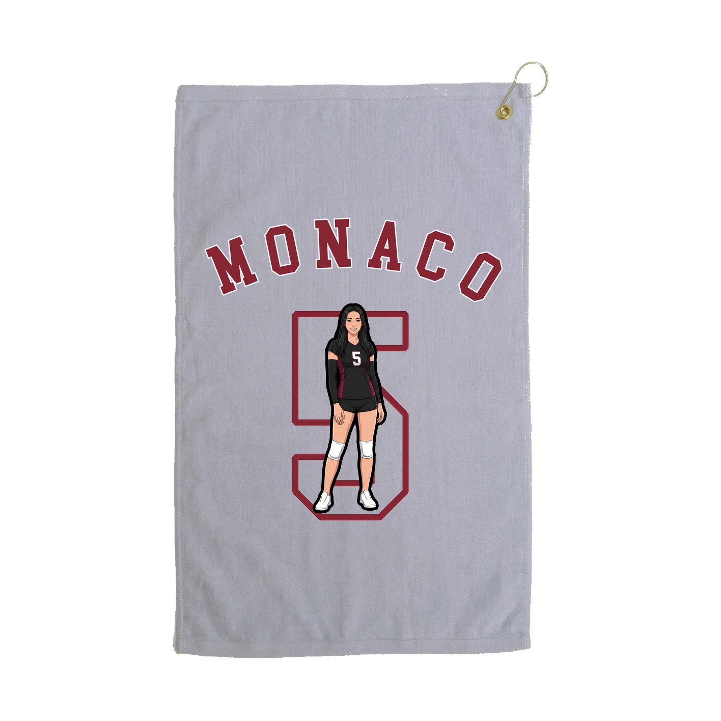 Golf Towel — Shirsey Arch in Grey