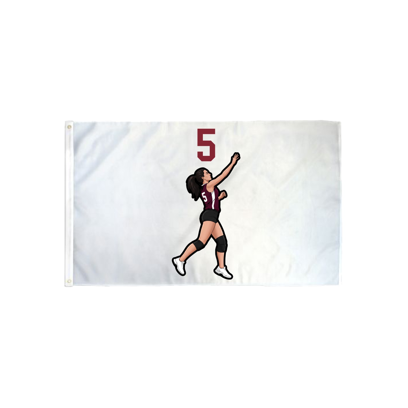 3x5 Flag — Number Top in Classic