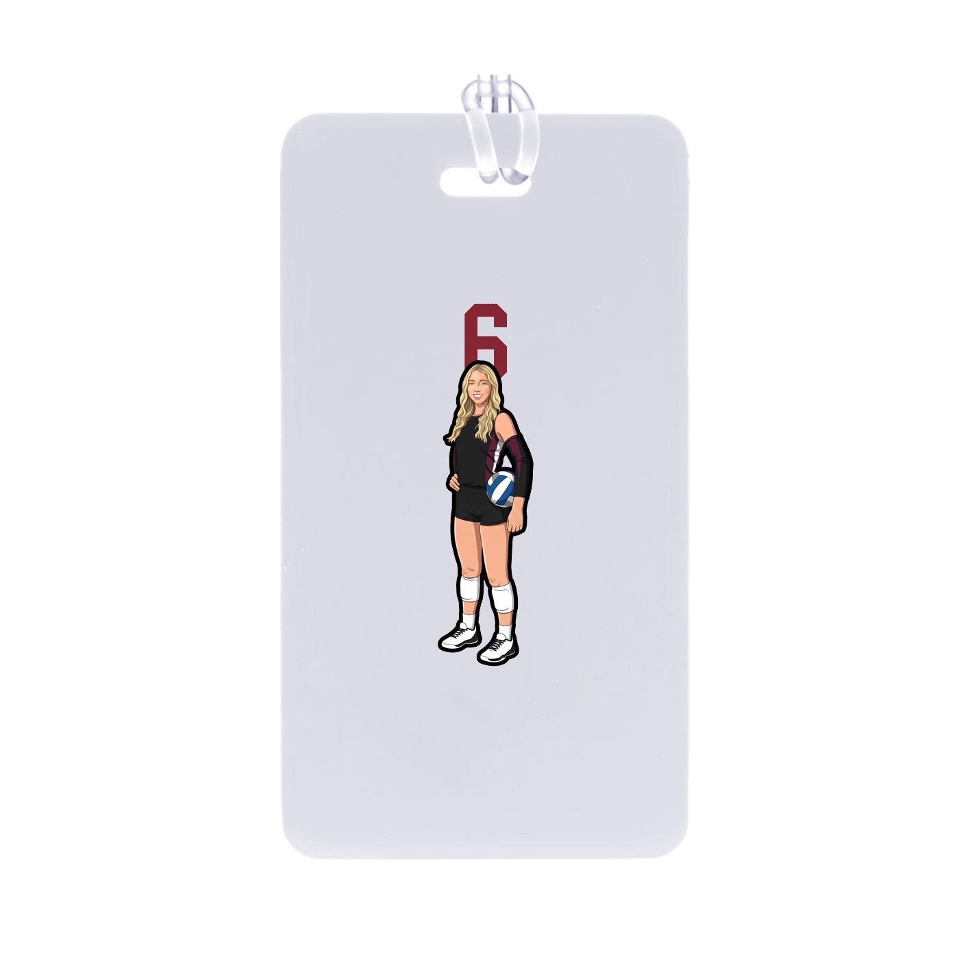 Bag Tag — Number Top in Classic