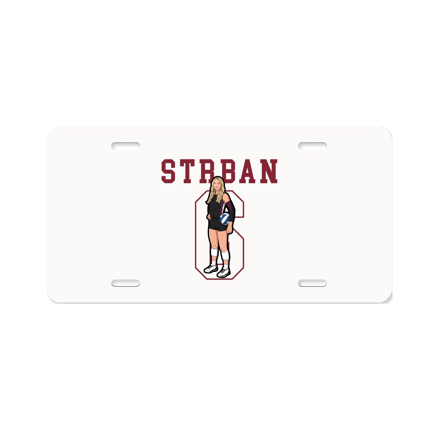 License Plate — Shirsey in Classic