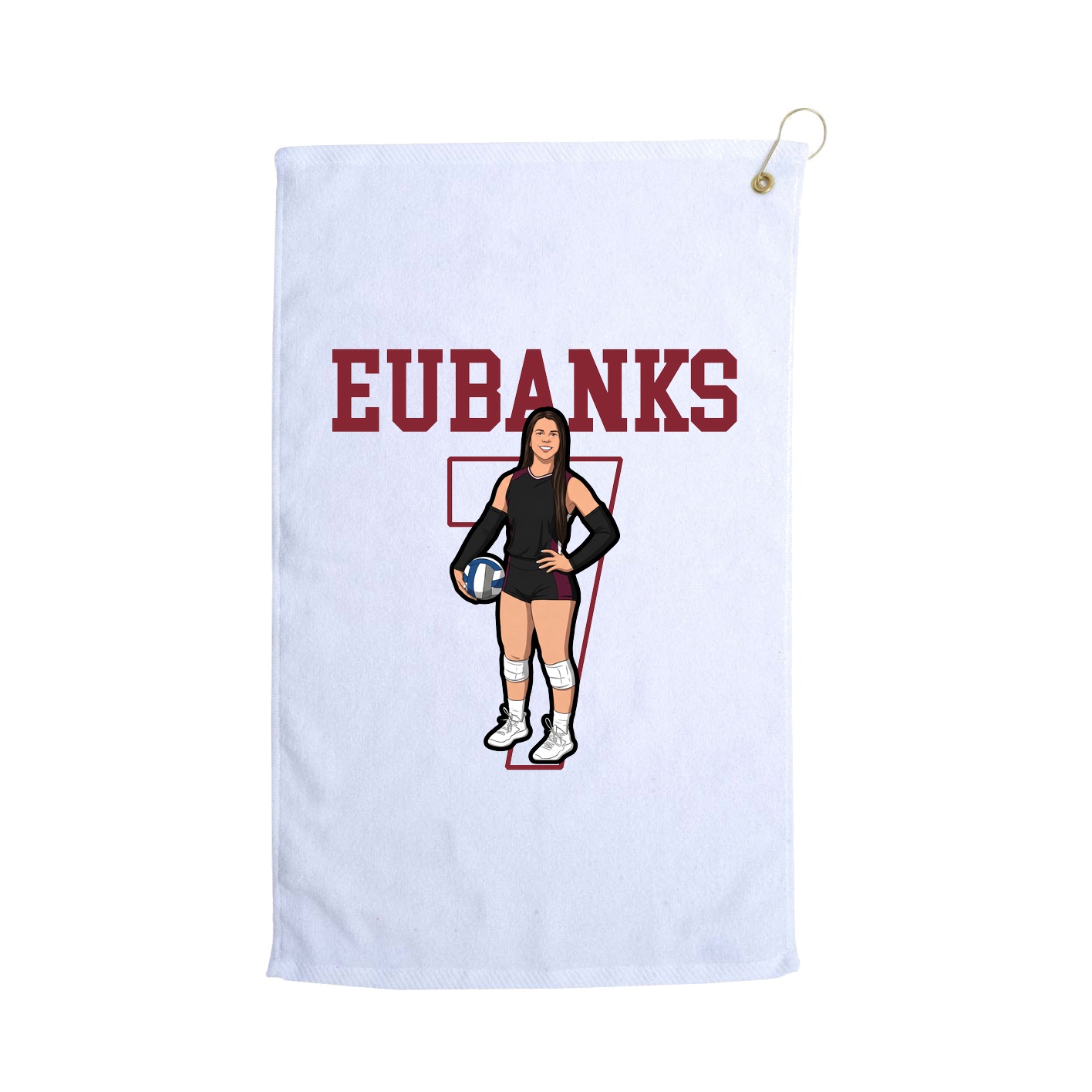 Golf Towel — Shirsey in White